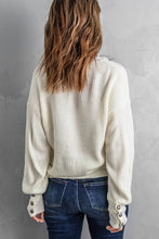 Load image into Gallery viewer, Lacey Rib-Knit Sweater
