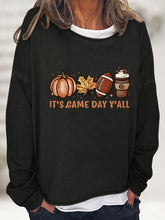 Load image into Gallery viewer, IT&#39;S GAME DAY Y&#39;ALL Graphic Sweatshirt
