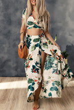 Load image into Gallery viewer, Tropical Print Maxi Skirt Set

