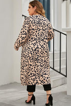 Load image into Gallery viewer, Leopard Button Up Long Sleeve Cardigan
