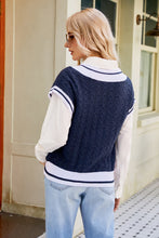Load image into Gallery viewer, Cap Sleeve Sweater Vest
