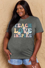 Load image into Gallery viewer, TEACH LOVE INSPIRE Graphic Cotton T-Shirt
