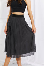 Load image into Gallery viewer, Romantic At Heart Pleated Chiffon Midi Skirt
