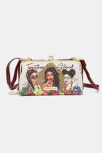 Load image into Gallery viewer, Nicole Lee USA Signature Kiss Lock Crossbody Wallet
