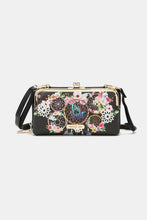 Load image into Gallery viewer, Nicole Lee USA Signature Kiss Lock Crossbody Wallet
