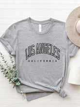 Load image into Gallery viewer, LOS ANGELES CALIFORNIA Round Neck T-Shirt
