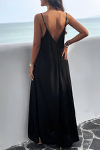 Load image into Gallery viewer, Backless Maxi Cami Dress with Pockets
