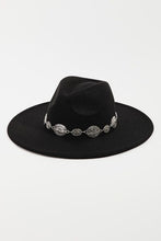Load image into Gallery viewer, Fame Flat Brim Fedora Hat
