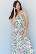 Load image into Gallery viewer, Doublju In The Garden Ruffle Floral Maxi Dress in Natural Rose

