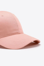 Load image into Gallery viewer, Plain Adjustable Cotton Baseball Cap
