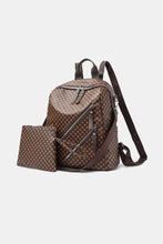 Load image into Gallery viewer, Printed PU Leather Two-Piece Bag Set
