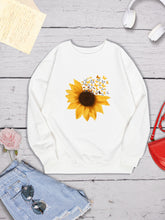 Load image into Gallery viewer, Sunflower Dropped Shoulder Sweatshirt
