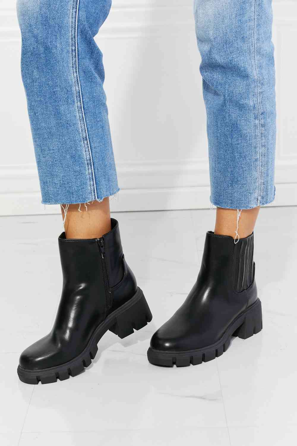 What It Takes Lug Sole Chelsea Boots