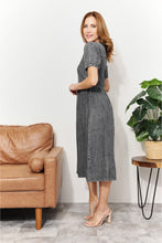 Load image into Gallery viewer, And The Why Chambray Midi Dress
