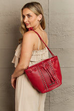 Load image into Gallery viewer, Nicole Lee USA Amy Studded Bucket Bag
