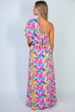 Load image into Gallery viewer, Sunshine &amp; Blossoms Full Size Floral Smocked Maxi Skirt
