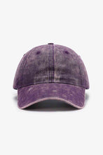 Load image into Gallery viewer, Plain Adjustable Baseball Cap
