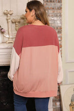 Load image into Gallery viewer, Color Block Long Sleeve Top
