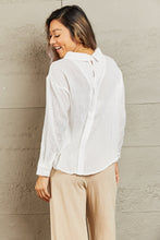 Load image into Gallery viewer, Petal Dew Take Me Out Lightweight Button Down Top
