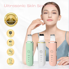 Load image into Gallery viewer, Beauty Ultrasonic Skin Scrubber USB Plug Facial Blackhead Remover Face Massager Skincare Tools Products Face Cleansing Acne

