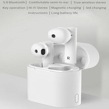 Load image into Gallery viewer, New Arrival M6 Bluetooth Headset TWS True Wireless Binaural 5.0 Stereo Motion Intelligent Voice Anti-Noise

