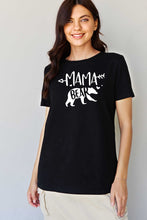 Load image into Gallery viewer, MAMA BEAR Graphic Cotton T-Shirt
