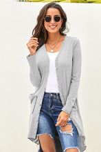 Load image into Gallery viewer, V-Neck Long Sleeve Cardigan with Pocket
