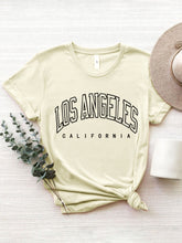 Load image into Gallery viewer, LOS ANGELES CALIFORNIA Round Neck T-Shirt
