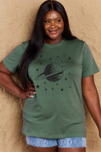 Load image into Gallery viewer, Planet Graphic Cotton T-Shirt
