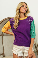 Load image into Gallery viewer, BiBi Color Block Sweater
