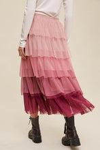 Load image into Gallery viewer, Lacey Tulle Midi Skirt
