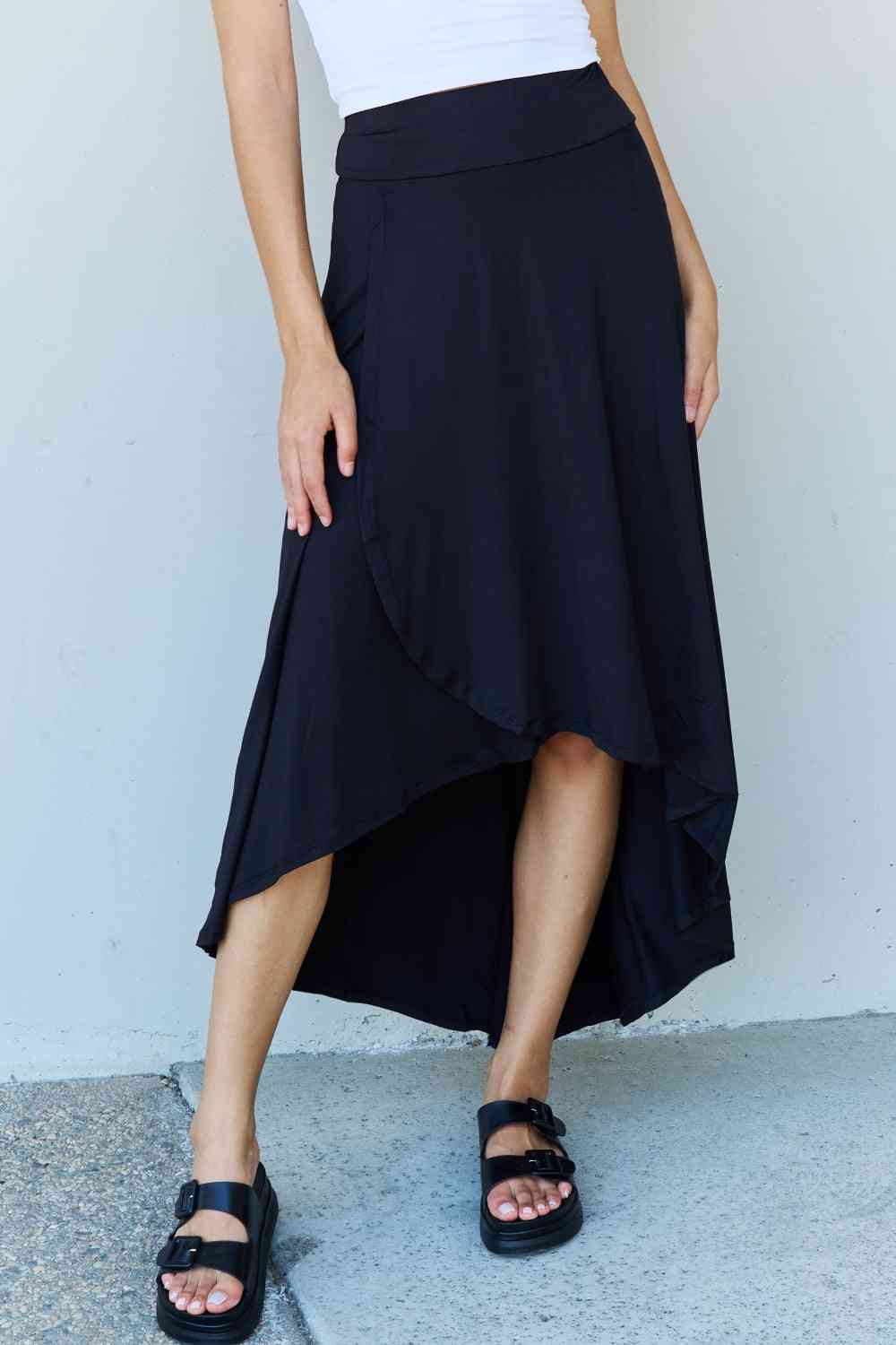 Flare Maxi Skirt.