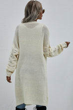 Load image into Gallery viewer, Double Take Horizontal Ribbing Open Front Duster Cardigan
