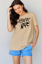 Load image into Gallery viewer, MAMA BEAR Graphic Cotton T-Shirt
