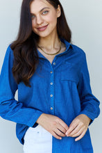 Load image into Gallery viewer, Jean Baby Denim Shirt
