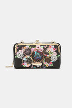 Load image into Gallery viewer, Nicole Lee USA Signature Kiss Lock Crossbody Wallet
