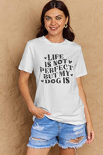 Load image into Gallery viewer, Dog Slogan Graphic Cotton T-Shirt
