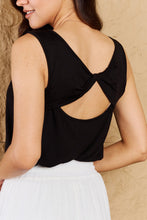 Load image into Gallery viewer, Say The Least Criss Cross Back Detail Top

