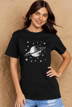 Load image into Gallery viewer, Planet Graphic Cotton T-Shirt
