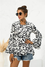 Load image into Gallery viewer, Leopard Smock Top
