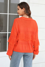 Load image into Gallery viewer, Trina Fringe Cardigan

