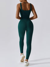 Load image into Gallery viewer, Wide Strap Sleeveless Active Jumpsuit
