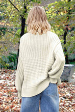 Load image into Gallery viewer, Round Neck Lantern Sleeve Sweater
