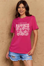 Load image into Gallery viewer, CREATE HAPPINESS Graphic Cotton T-Shirt
