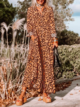 Load image into Gallery viewer, Forever Grateful Leopard Maxi Dress

