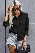 Load image into Gallery viewer, Leopard Side Slit High-Low Shirt
