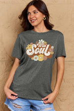 Load image into Gallery viewer, Simply Love Full Size WILD SOUL Graphic Cotton T-Shirt
