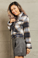 Load image into Gallery viewer, Put In Work  Plaid Shacket
