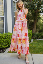 Load image into Gallery viewer, Patchwork Maxi Dress
