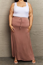 Load image into Gallery viewer, For The Seasons Maxi Skirt in Chocolate
